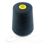 China Manufacturer 40/2 Polyester Colorful Sewing Threads For Sewing Supplies White Spun Sew Polyester Thread