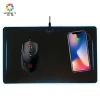 China manufacturer hot sale creative mouse pad rgb mouse pad wireless charger mouse pad