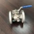 Import China Price Flanged CF8 CF8M 1000 WOG Stainless Steel 304 316 2pc 1/2" Float Manual SS long handle ball valve from China