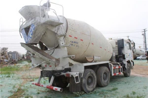 China sales of 6 * 4 concrete mixing tank