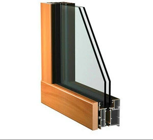 China supplier Australia standard aluminum clad wood windows and doors