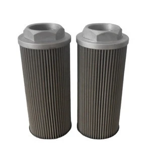 China Supply Hydraulic Suction Oil Filter Element WU-160*100-J Stainless Steel Wire Mesh Washable Filter Cartridge