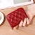 Import China wholesale Leather wallet quilting design ladies purse women card holder from China