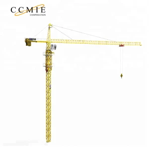 China XGTT100(6012-8) 8 ton flat top tower crane manufacture price