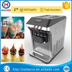 Chinese factory price mini soft ice cream machine