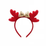 Christmas Decoration Deer Horn Baby Headband Party Velvet Sequins Unicorn Hairband Christmas Adult Kids Hair Accessories Women
