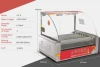 Chuangyu Popular Items Hot Dog Bun Warmer / Food Cart