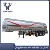 CIMC 11000 Gallon 40Cbm 45Cbm Aluminum Alloy Tanker Trailer Tank Semi Trailer