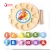 Import Classic World Montessori Early Learning Educational Wooden Blocks Toys Shape Color Sorting Clock Puzzle from China