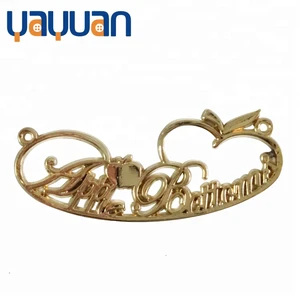 Clothing accessories decorative tag factory customization