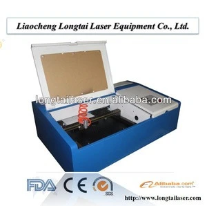 CO2 Mini Laser Engraving Machine to Print Business Cards rubber stamp maker