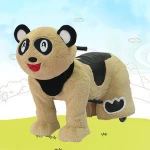 coin operated game machine walking animal ride on toy for kids in amusement park