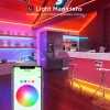 Color Changing Strip Light with Remote Control smart LED Lights Strip Compatible with Alexa google assistant