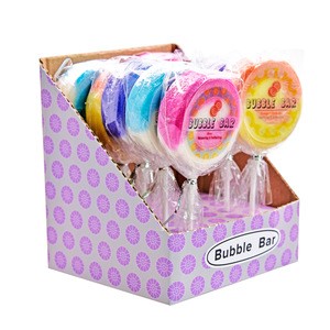 Colorful Shape Of The Lollipop Bath Gift Set Handmade Bubble Bar Bath For Kids