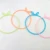 Import Colorful Small Silicone Rubber Band Flat Rubber Band Natural Rubber Bands For Hair from China