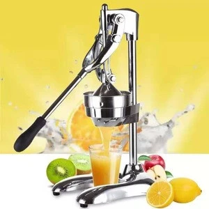 Commercial citrus juicer hand press stainless steel fresh orange/pomegranate/lemon/lime juicer