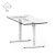 Import Commercial Furniture Sit Stand Height Adjustable Electric Standing Computer Desk from China