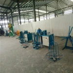 Concertina razor barbed wire making machine