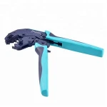 Connector terminal crimping tool