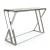 Import Console Table Antique Silver Hallway Tempered Glass Mirrored Metal Luxury Chinese Living Room Furniture Coffee Table Modern from China