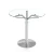 Import Contemporary Stainless Steel Bistro Dining Table with Tempered Glass Top from China
