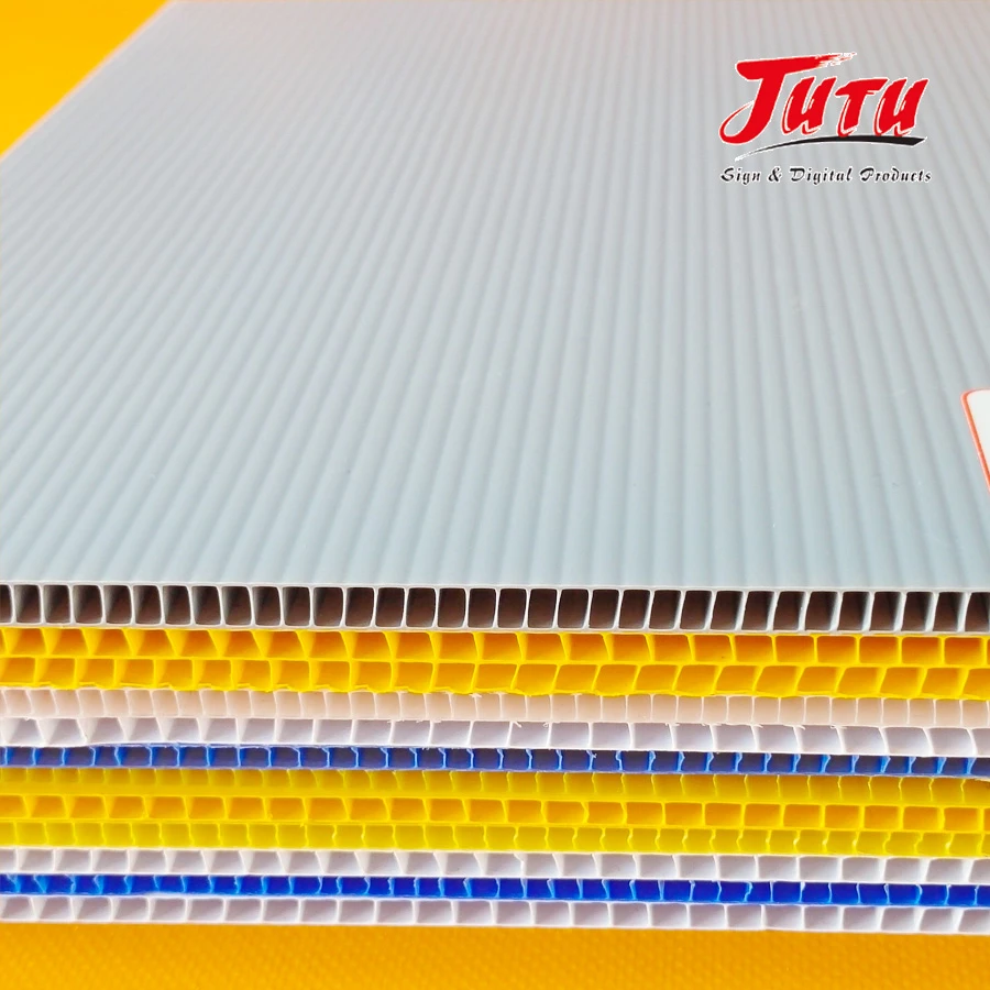 Cost-Effective Wholesale Colorful Pp Acrylic Panel Corrugated 2 Mm For Signs Board