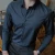 Import Cotton shirt designs for men formal long sleeve polyester men shirt from China