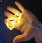 Cr2032 Button Battery Operated Mini Micro Led String Lights Copper Wire Starry Fairy Light CR2032