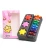 Import Crayonlab Baby 12 Colors Wax Crayon Safe Non-toxic Material Certified Toy Safety Children Early Education Snowflake Shape from China