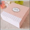 Creative Design Paper Box With Magnet Closure For Mooncake Packaging With Fabric Insert