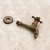 Import Cross handle antique bronze tap bibcock Wall Mount Laundry Garden Washing Machine Water Faucet Tap B8010 from China