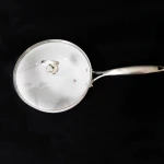 Crystal jade pot Nutritious and environment-friendly stewed quartz crucible 27cm
