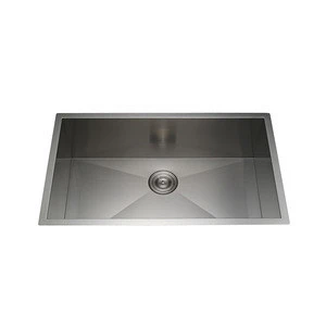 cUPC square 16 ga stainless steel kitchen sink