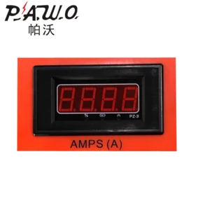 current and voltage display meter