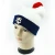 Custom 3D Embroidery Logo on Cuff Winter Knitting Jacquard Logo Beanie Cap with Pompom for Women
