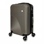 Custom ABS Plastic Luggage Travel Bags 20 Inch Cabin Size Baggage Trolley Case Bag Lightweight Carry On Suitcase Luggage