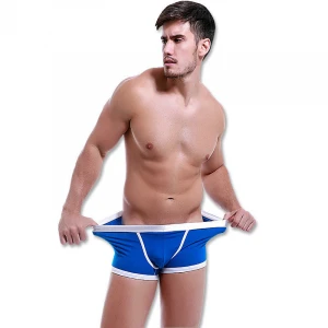 Custom cotton mens underwear boxer briefs for men