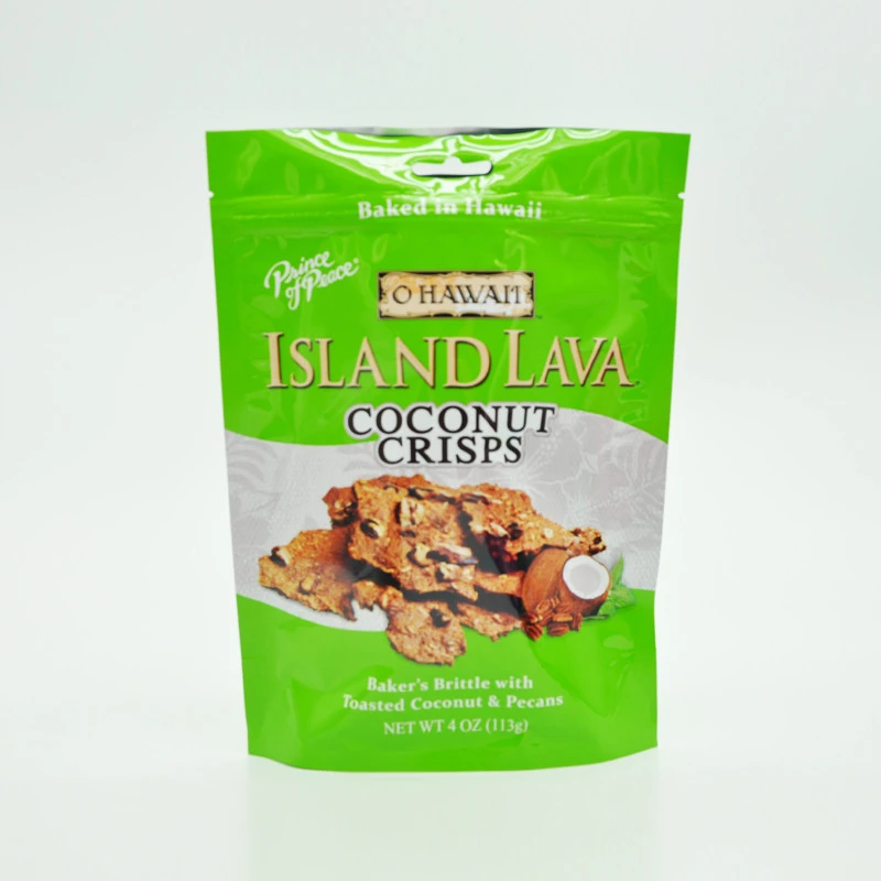 Custom Design Stand Up Food Packaging Pouches with Zipper and Hole for Dried Fruits/Vegetable Crisps/Plantain Chips/Cookies