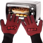 Custom Logo Kitchen Sublimation Oven Mitts Heat Resistant Cooking