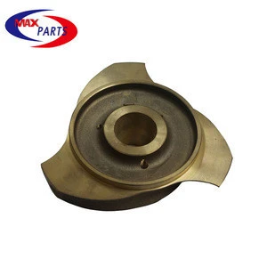 custom made bronze impeller , brass impeller for pumps