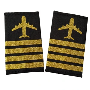Custom Military Epaulets Pilot Epaulettes Shoulder Boards Uniform Accessories