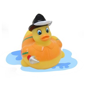 custom mini giant donald yellow bath toy rubber duck with glasses