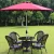 Import custom  Outdoor Furniture sun patio table top parasols umbrella from China