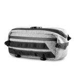 Custom Polyester Carbon Lined cross body Sling Smell Proof Bag smell proof pouch bag waist bag with Combo Lock