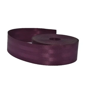 Custom polyester/polyprolene/nylon webbing strap for car seat belt webbing