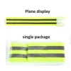 Custom Printed Reflective Tape For Firefighter bright reflective elastic band reflective tape for clothing reflective arm band