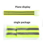 Custom Printed Reflective Tape For Firefighter bright reflective elastic band reflective tape for clothing reflective arm band