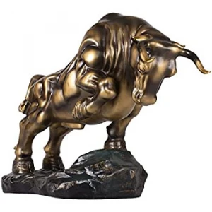 custom resin animal figurine custom bronze bull  statue sculpture