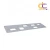 Import Custom Single Side Flat Metal Bracket With Mounting Holes For Ceilings/Walls Etc, Aluminum/Galvanized Steel/ Mild Steel Bracket from China