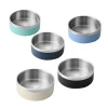 Custom Wholesale Simple Pet Food Bowl Stainless Steel Powder Coated Dog Stainless Pet Bowl For Animals